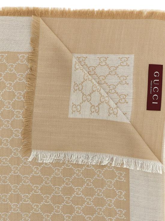 26SS 구찌 머플러/스카프 8555393GA489877 Neutrals - GUCCI