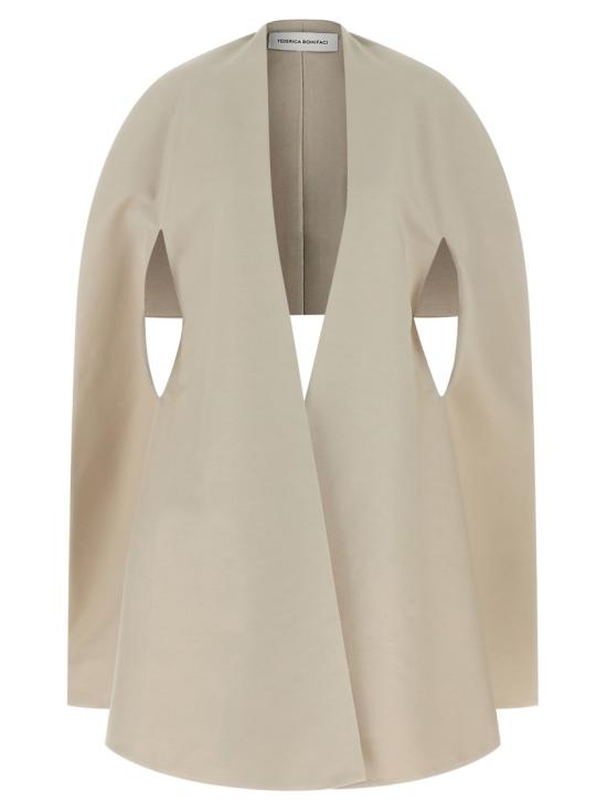 26SS 페데리카 보니파치 코트 KA070GREY Neutrals