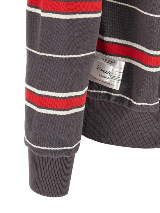 26SS 언더커버 폴로 티셔츠 UC1F48042GRAYBORDER Grey - UNDERCOVER