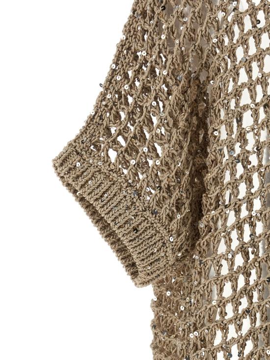 26SS 페세리코 가디건 E99166F039329A42A Brown - PESERICO