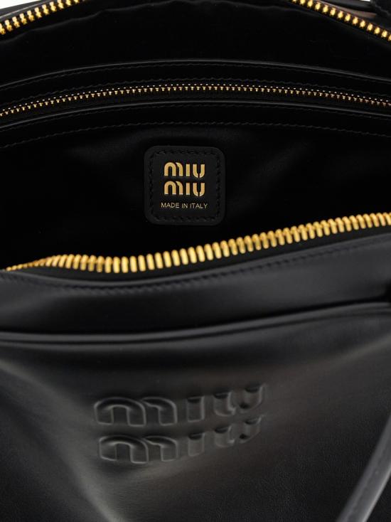 26SS 미우미우 숄더백 5BB194VOOO2CRWF0002 Black - MIU MIU