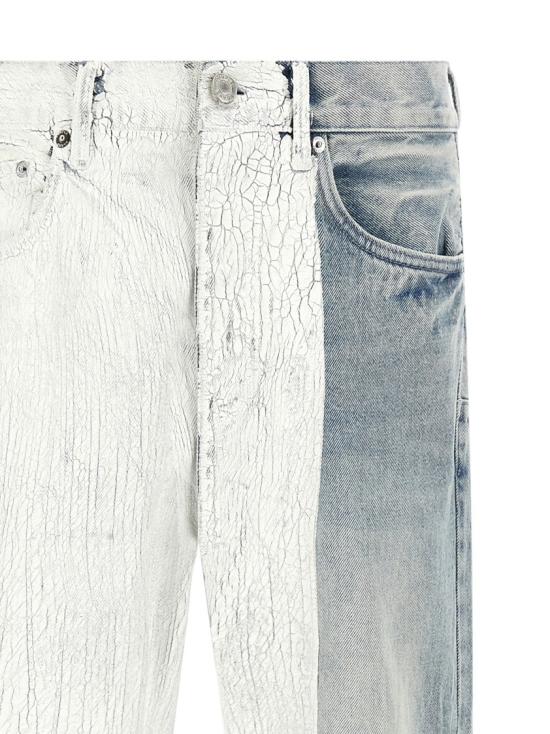 26FW 퍼플 브랜드 데님 P011QTFI425LTINDIGO White - PURPLE BRAND