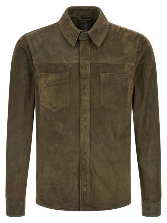 26SS 조르지오 브라토 셔츠 GU26S9812CMSOSWAMP Grey