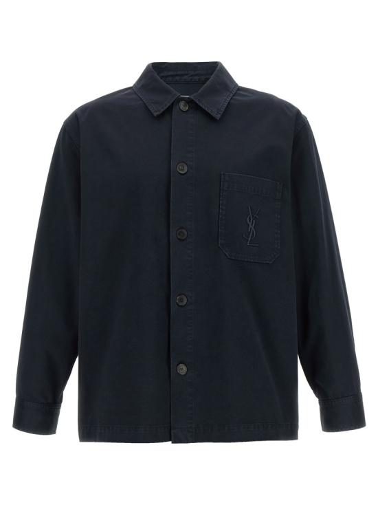 26SS 생로랑 셔츠 861004Y04VD5109 Black