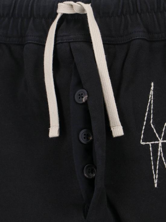 26SS 릭오웬스 몽클레어 스트레이트 팬츠 MU01F8H04 89B7R 999 Black - RICK OWENS MONCLER