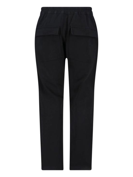 26SS 릭오웬스 몽클레어 스트레이트 팬츠 MU01F8H04 89B7R 999 Black - RICK OWENS MONCLER