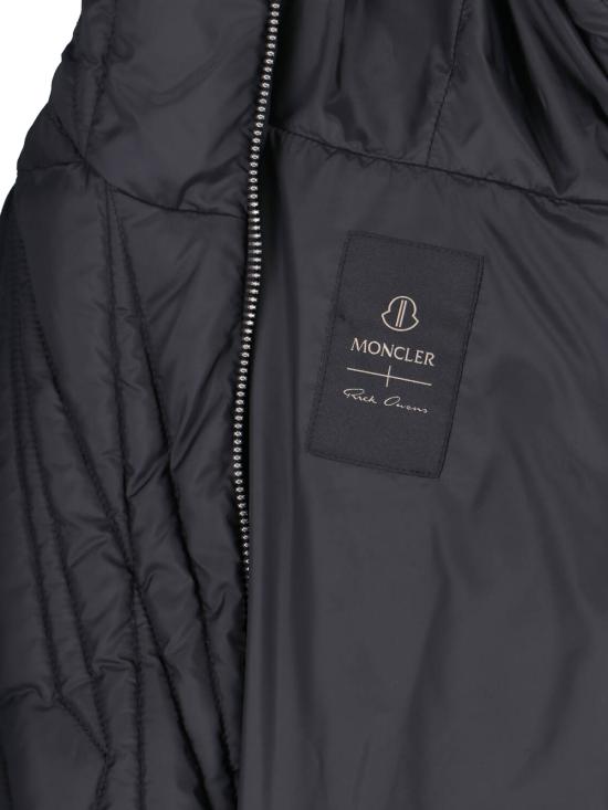 26SS 릭오웬스 몽클레어 자켓 MU01F1A04 M8113 999 Black - RICK OWENS MONCLER