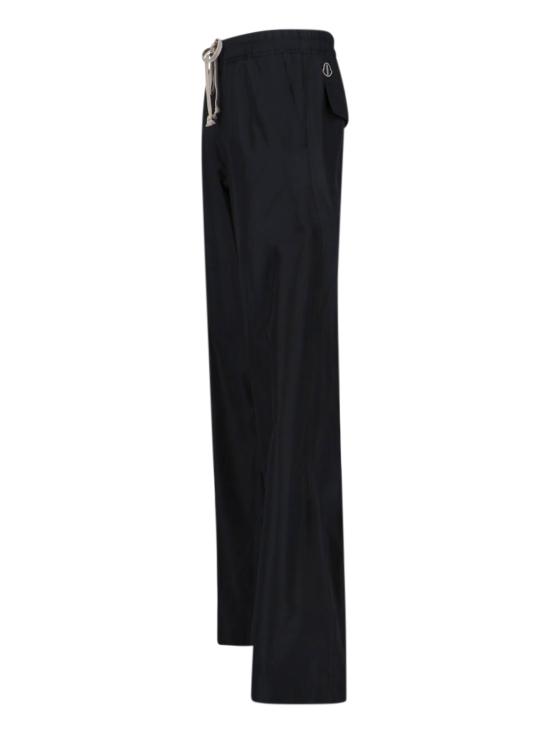 26SS 릭오웬스 몽클레어 스트레이트 팬츠 MU01F2A02 M8115 999 Black - RICK OWENS MONCLER
