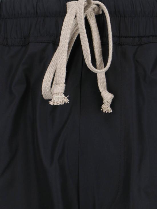 26SS 릭오웬스 몽클레어 스트레이트 팬츠 MU01F2A02 M8115 999 Black - RICK OWENS MONCLER