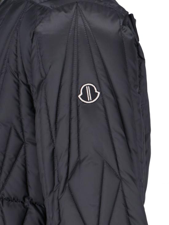 26SS 릭오웬스 몽클레어 자켓 MU01F1A01 M8113 999 Black - RICK OWENS MONCLER