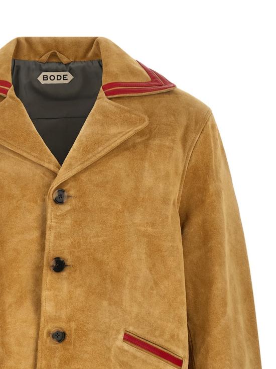 26SS 보디 자켓 MRS24OW016TAN Brown - BODE