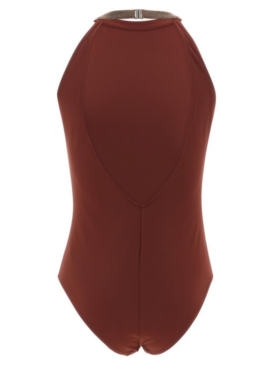 26SS 브루넬로 쿠치넬리 원피스 수영복 MQ965VS879C9093 Red - BRUNELLO CUCINELLI