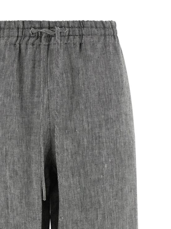 26SS 페데리카 보니파치 스트레이트 팬츠 PA004GREYWHITE Grey - FEDERICA BONIFACI