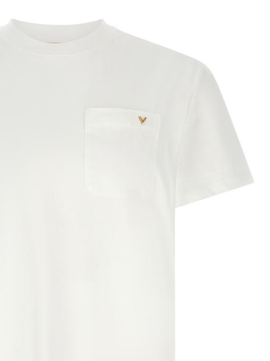 26SS 발렌티노 가라바니 반팔 티셔츠 8V0MG10VBGR0BO White - VALENTINO GARAVANI