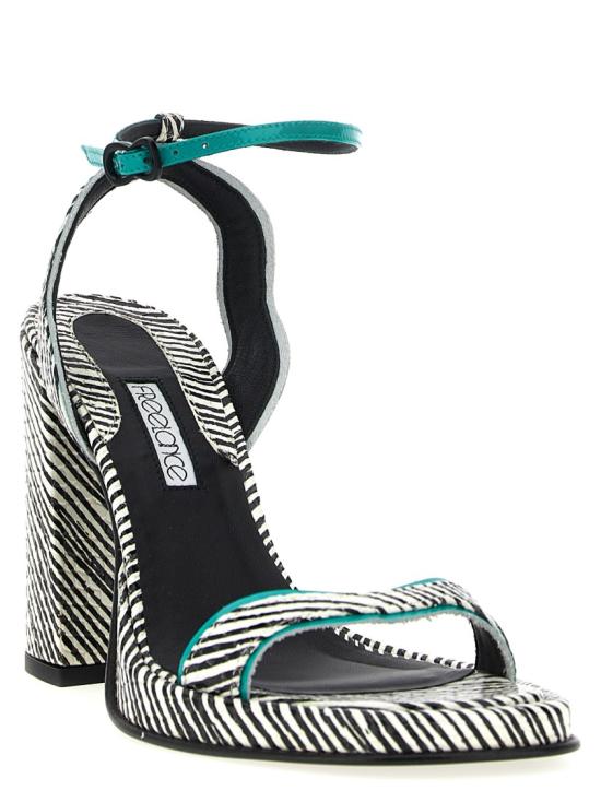  프리랜서 샌들 01M3KCBM016IBLANCNOIRTURQUOISE Grey - FREELANCE