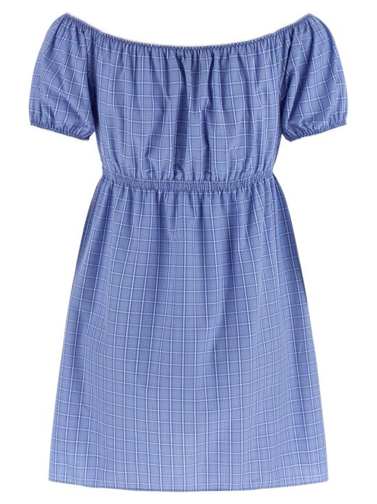 26SS 미우미우 숏 원피스 MF6225SOOO183AF0076 Blue - MIU MIU