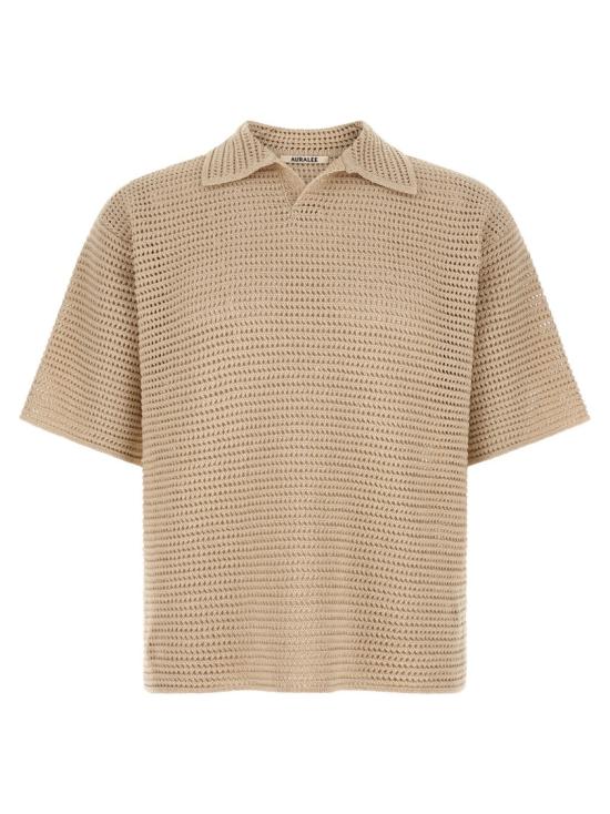 26SS 오라리 폴로 티셔츠 A26SP02SSIVORY Neutrals