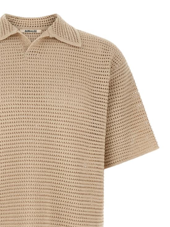 26SS 오라리 폴로 티셔츠 A26SP02SSIVORY Neutrals - AURALEE