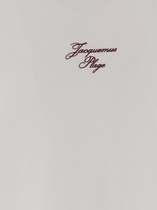 26SS 자크뮈스 반팔 티셔츠 TSU00320AJ002851NG White - JACQUEMUS