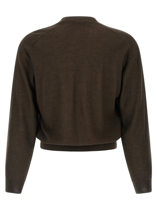 26SS 르메르 트위스트 가디건 PO0023LK087BR397 Black - LEMAIRE