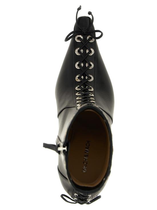 26FW 마흐앤마흐 부츠 PF25S098095NAPBLK Black - MACH&MACH