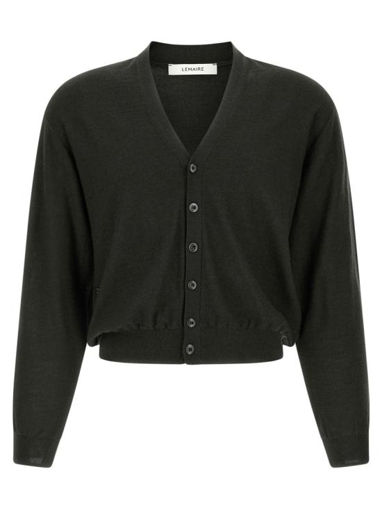 26SS 르메르 트위스트 가디건 PO0023LK087BK999 Black