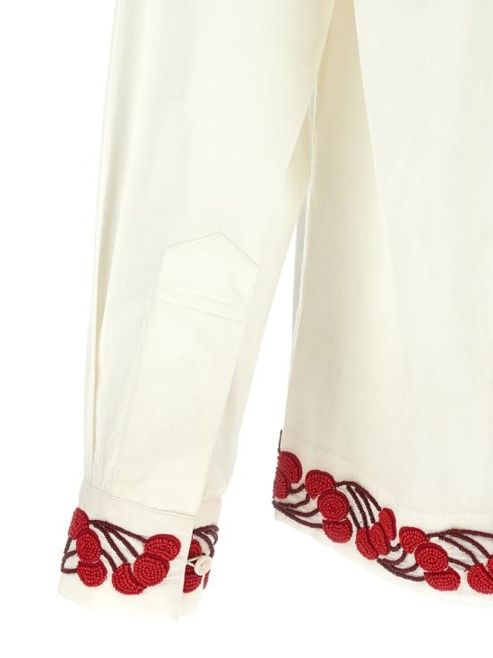 26SS 보디 셔츠 MRS26SH027WHITE Neutrals - BODE