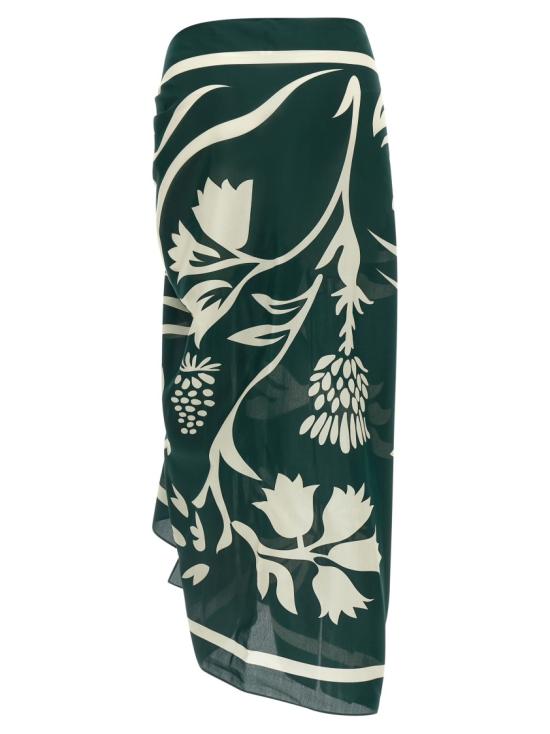 26SS 에레스 롱 스커트 082603SCARABEEPANAMA Black - ERES