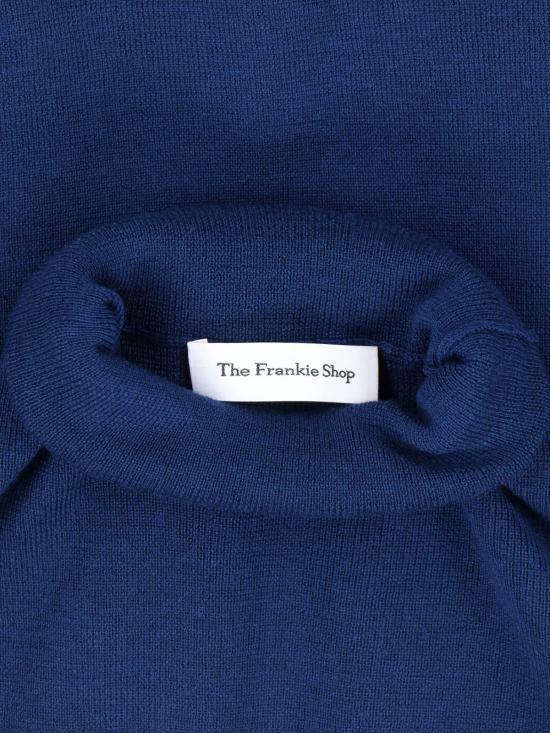 26SS 더프랭키샵 스웨터 UTICA THIN TURTLENECK SWEATER BLUE Blue - THE FRANKIE SHOP