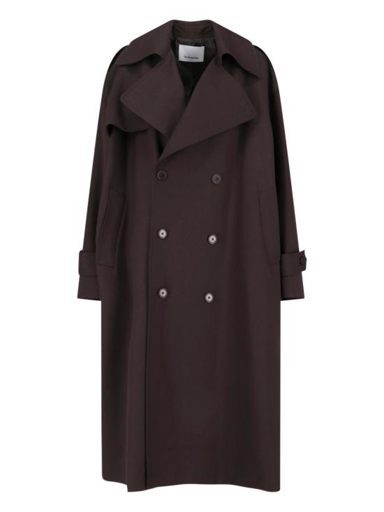 26SS 더프랭키샵 자켓 DURSLEY TAILORED TRENCH COAT BROWN Brown