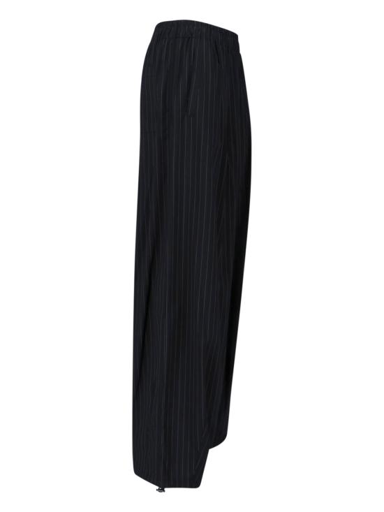 26SS 더프랭키샵 스트레이트 팬츠 OAKDALE TRACK PANTS BLACK WHITE PINSTRIPE Black - THE FRANKIE SHOP
