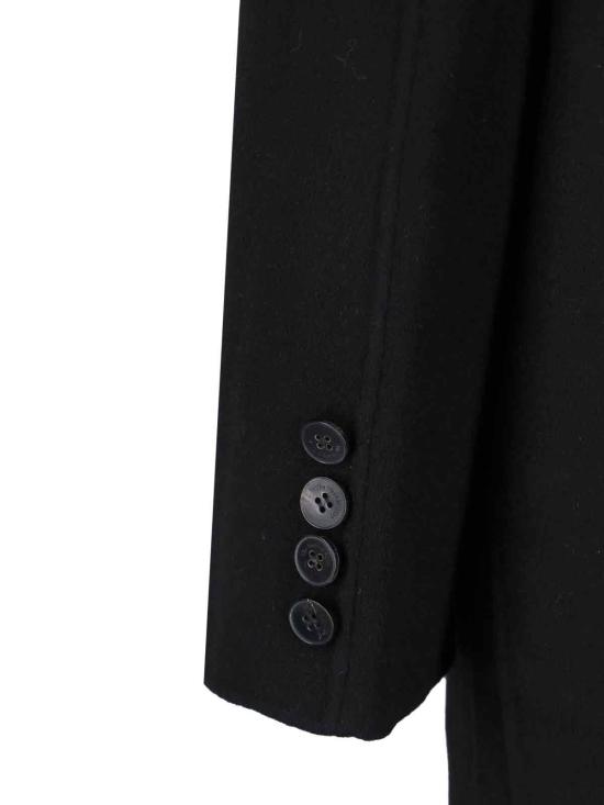 26SS 더프랭키샵 GAIA 가이아 더블 브레스티드 코트 GAIA DOUBLE BREASTED COAT BLACK Black - THE FRANKIE SHOP