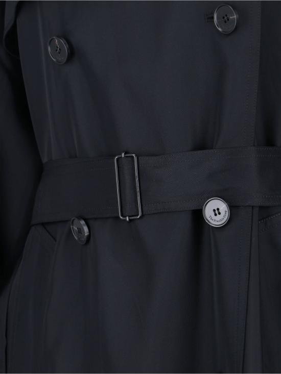 26SS 더프랭키샵 자켓 VEYRON FLUID TWILL TRENCH BLACK Black - THE FRANKIE SHOP
