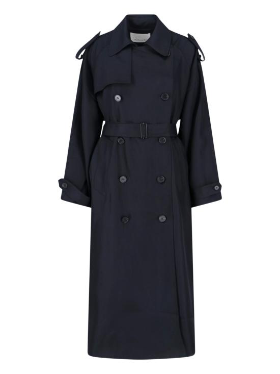 26SS 더프랭키샵 자켓 VEYRON FLUID TWILL TRENCH BLACK Black