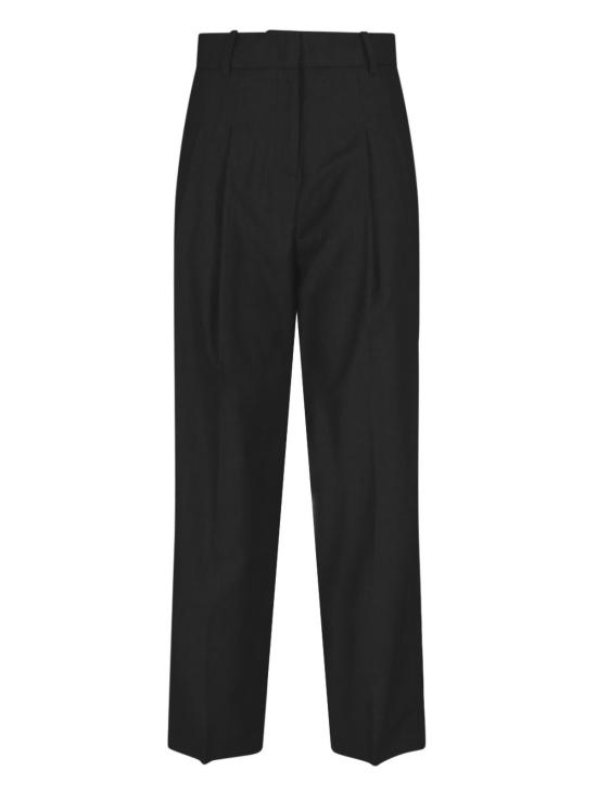 26SS 더프랭키샵 스트레이트 팬츠 GELSO PLEATED TROUSERS BLACK Black