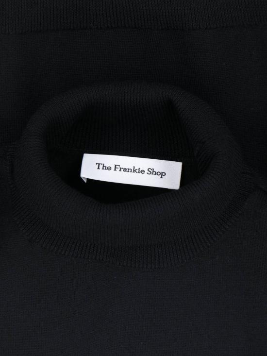 26SS 더프랭키샵 스웨터 EVE THIN TURTLENECK SWEATER BLACK Black - THE FRANKIE SHOP