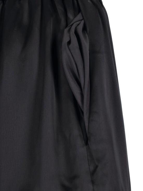 26SS 더프랭키샵 수트 팬츠 DELNY SATIN CARGO PANTS BLACK Black - THE FRANKIE SHOP