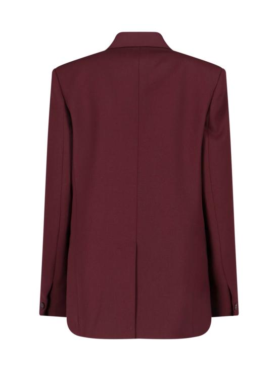 26SS 더프랭키샵 수트 자켓 MONTEREY STRUCTURED WOOL BLAZER BURGUNDY Red - THE FRANKIE SHOP