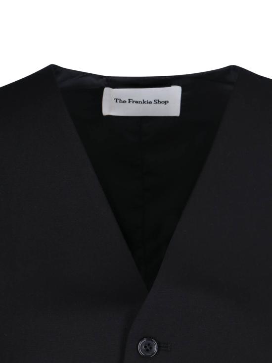 26SS 더프랭키샵 긴팔 티셔츠 GELSO WAISTCOAT BLACK Black - THE FRANKIE SHOP