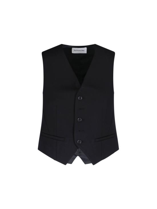26SS 더프랭키샵 긴팔 티셔츠 GELSO WAISTCOAT BLACK Black