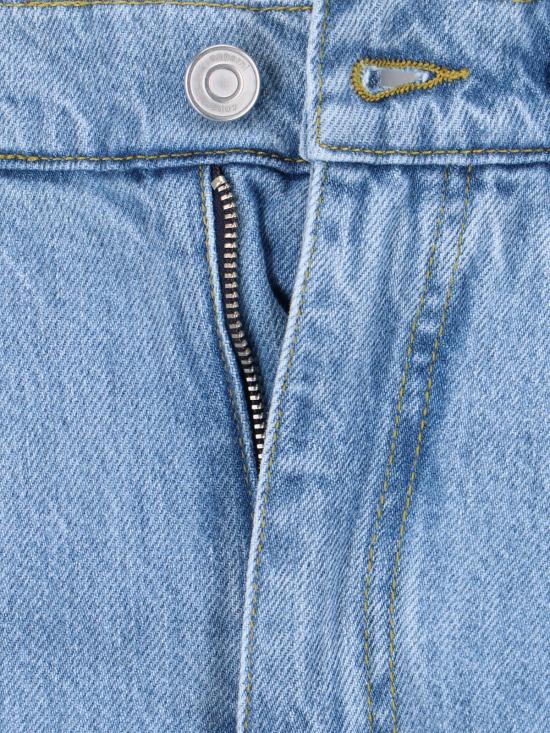  코페르니 데님 숏팬츠 진 와이드 레그 데님 반바지 라이트 블루 - COPERNI