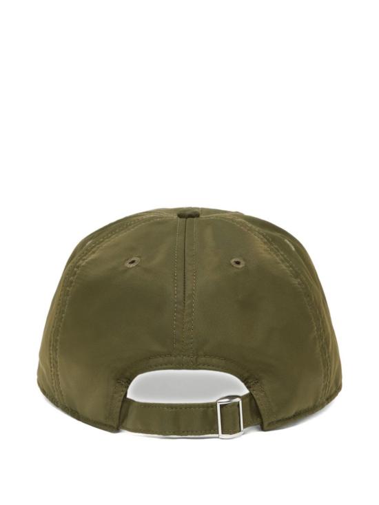  MM6 메종마르지엘라 모자 Mm6 메종 마르지엘라 패널형 조절식 백 스트랩 햇 그린 - MM6 MAISON MARGIELA