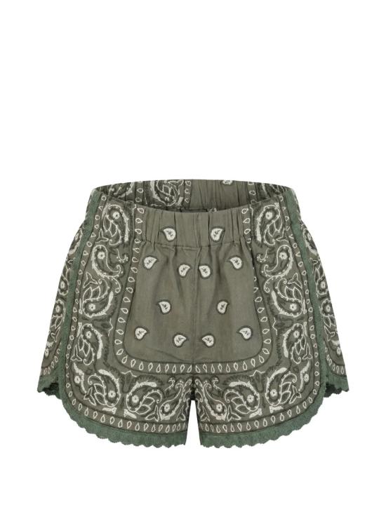 26SS ORSINA 숏팬츠 BANDANA SHORTS PKHAKI Green