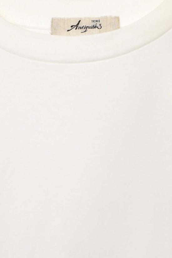  이치 앤티퀴트 스웨터 이치 앤티퀴츠 민소매 코튼 니트 풀오버 화이트 - ICHI ANTIQUITES