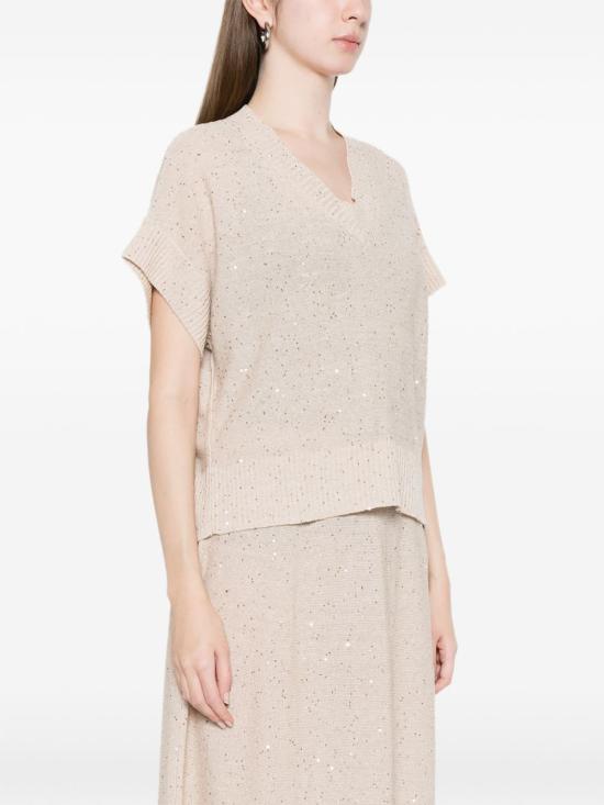 26SS 안토넬리 피렌체 스웨터 41778Q01625 20120 Beige - ANTONELLI FIRENZE