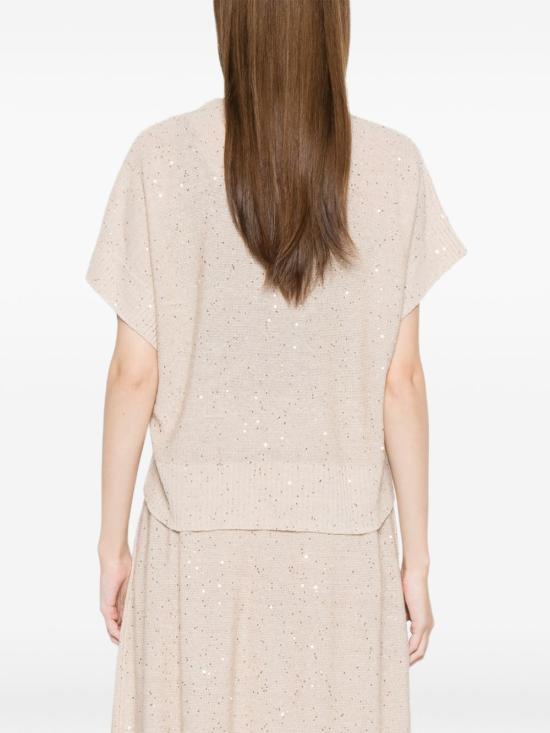 26SS 안토넬리 피렌체 스웨터 41778Q01625 20120 Beige - ANTONELLI FIRENZE
