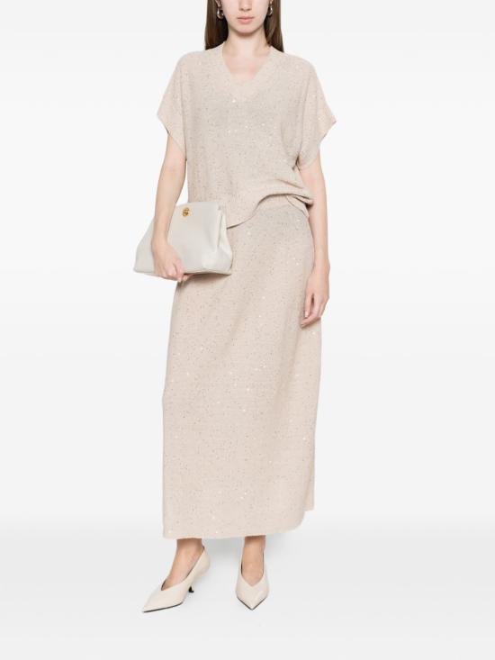 26SS 안토넬리 피렌체 스웨터 41778Q01625 20120 Beige - ANTONELLI FIRENZE