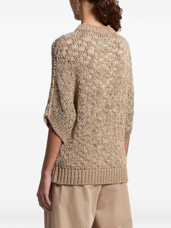 26SS 페세리코 스웨터 A99039F03 9308A46A Beige - PESERICO