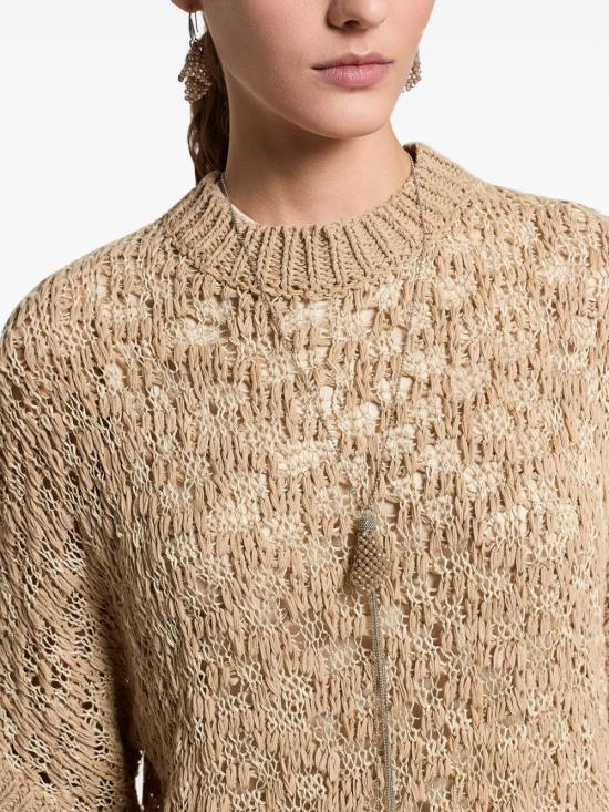 26SS 페세리코 스웨터 A99039F03 9308A46A Beige - PESERICO