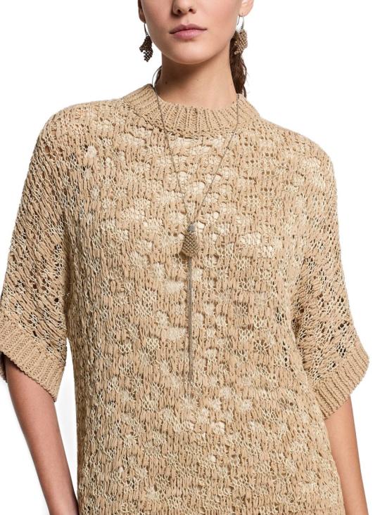 26SS 페세리코 스웨터 A99039F03 9308A46A Beige - PESERICO